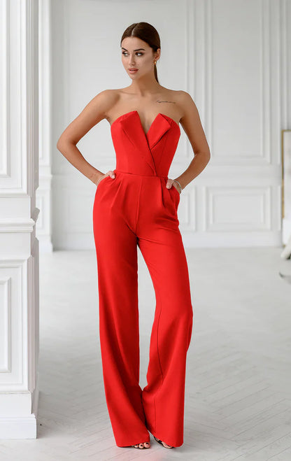 Elegáns formális jumpsuit